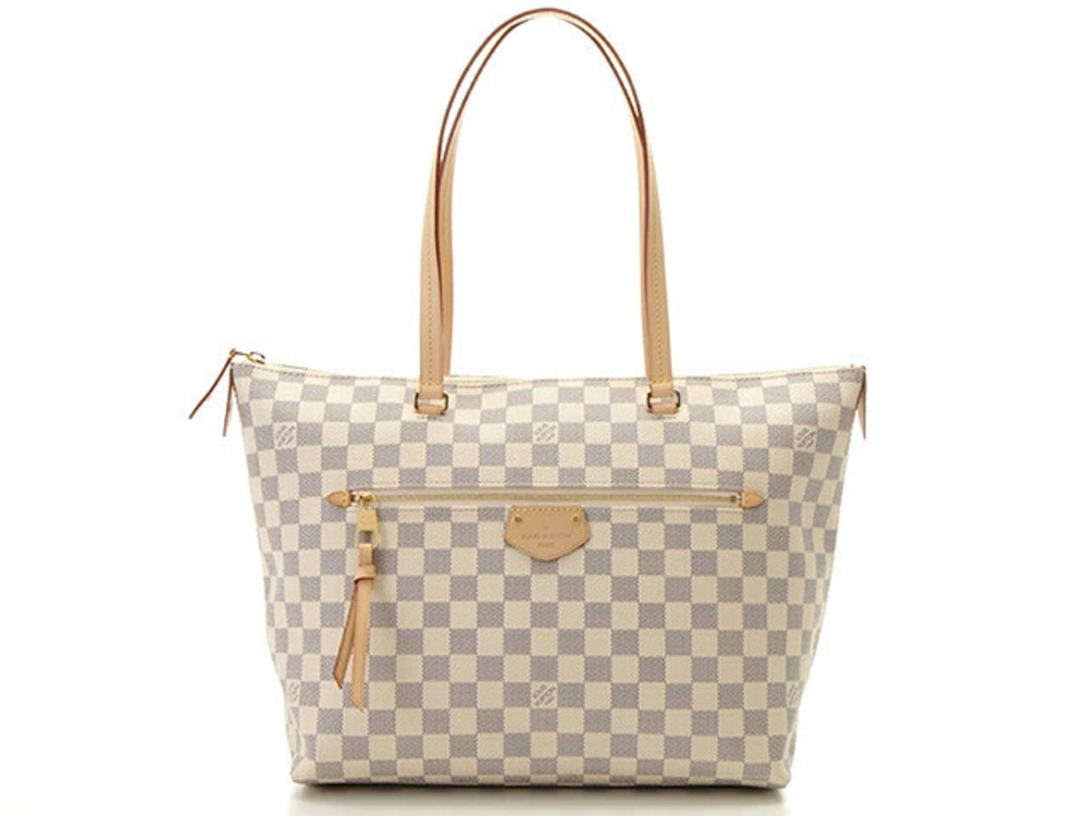 LOUIS VUITTON IENA Damier Azur White